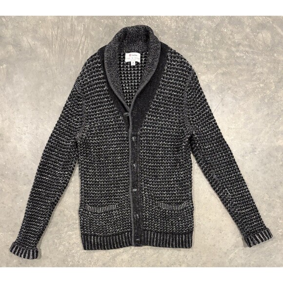 Rag & Bone Neiman Marcus Wool Blend Shawl Neck Cardigan Sweater Men’s Sz Medium - Picture 1 of 6